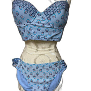 US Polo Assn. Bikini 2 Piece Swimsuit size L Top & Bottom free ship